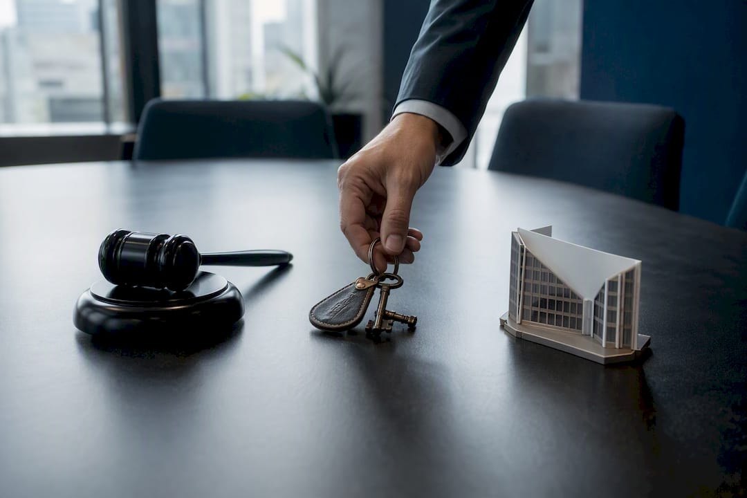 Tokens representing lease exit options on table