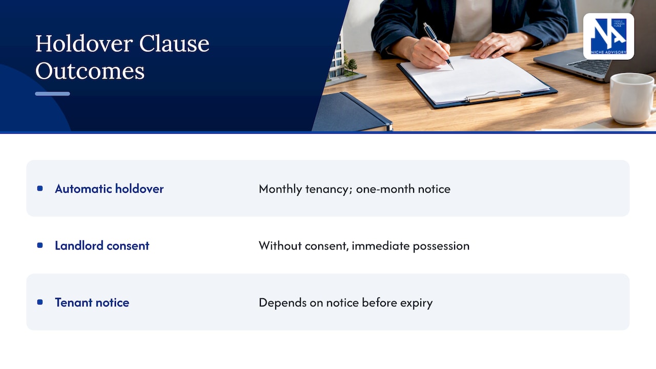 Three clause pathways for continued occupation